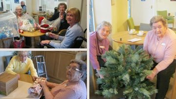 Festive preparations underway at Bishop Auckland care home